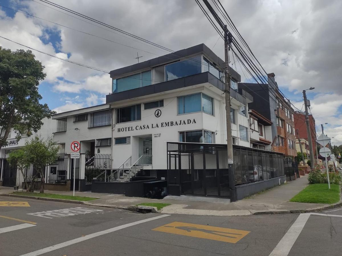 Hoteles Bogota Hotel Casa La Embajada Dış mekan fotoğraf