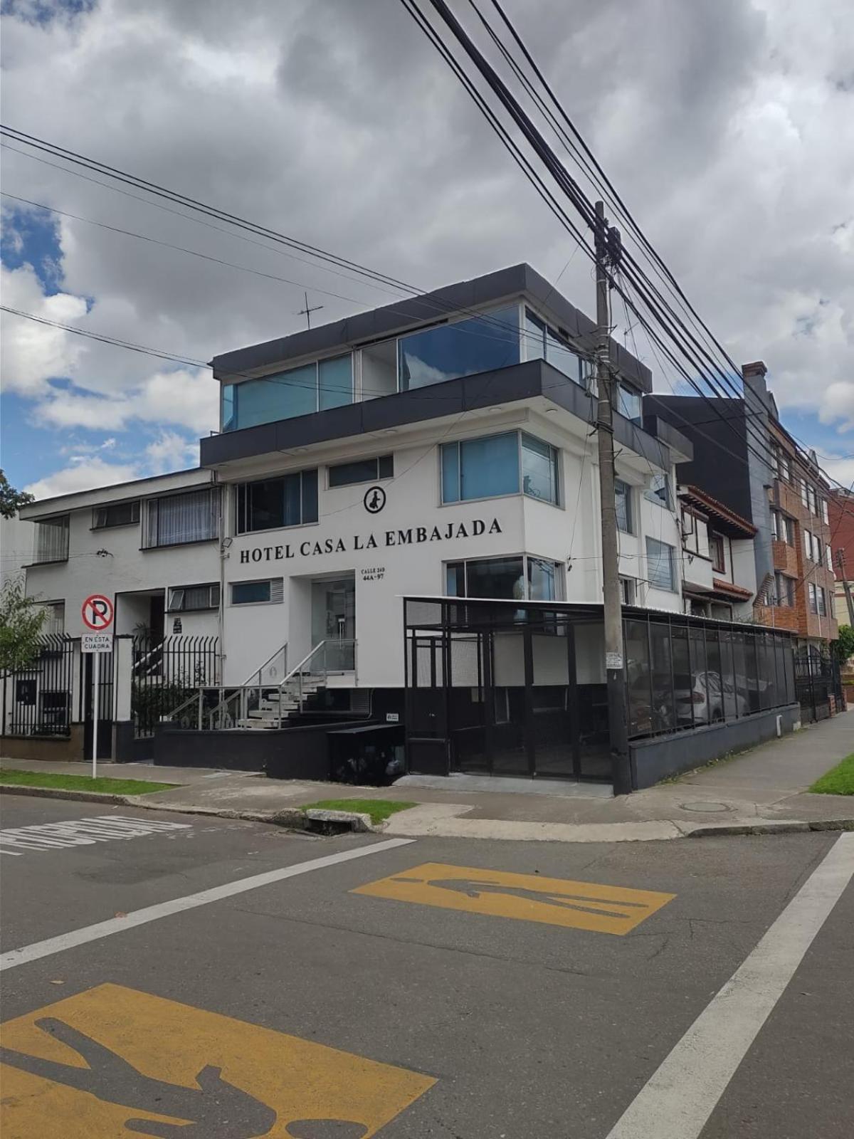 Hoteles Bogota Hotel Casa La Embajada Dış mekan fotoğraf